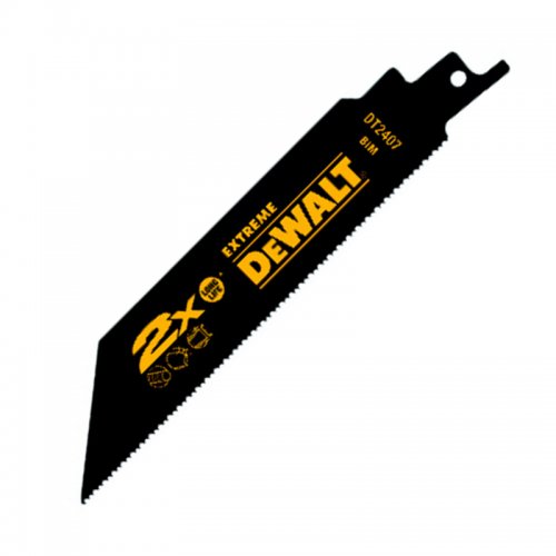 Pilový plátek na kov, armatury, trubky a profily rychlý řez pro mečové pily 152mm 5ks DeWALT DT2407L