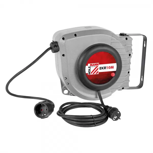 Samonavíjecí buben s kabelem 230V Holzmann EKR10M