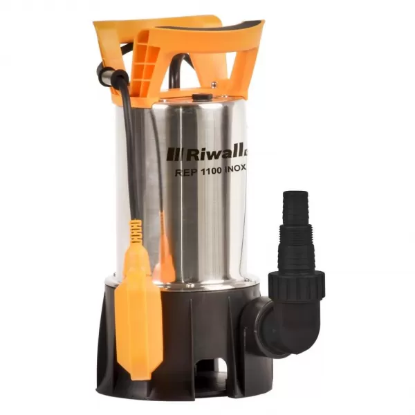 Univerzální ponorné kalové čerpadlo 1100W Riwall PRO REP 1100 INOX