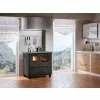 Krbový sporák cappuccino Nordica Family 4,5