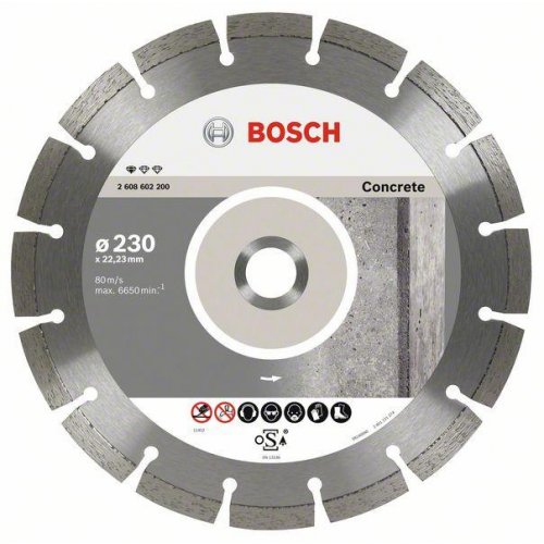 Diamantový dělicí kotouč Standard for Concrete 115 x 22,23 x 1,6 x 10 mm Bosch 2608602196