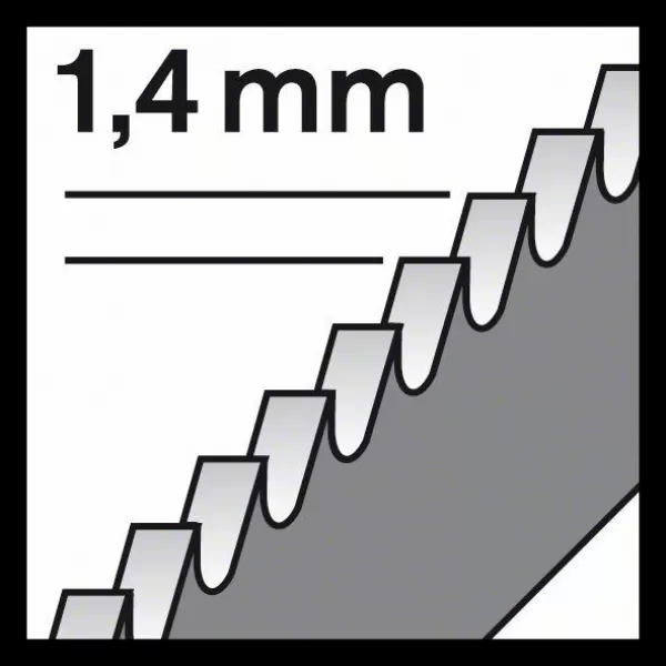 3dílná sada pilových plátků T 118 EHM EXPERT Stainless Steel Bosch 2608900562