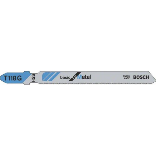 Pilový plátek do kmitací pily T 118 G Basic for Metal Bosch 2608631674