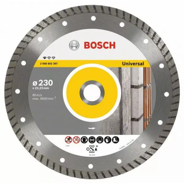 Diamantový dělicí kotouč Standard for Universal Turbo 300 x 22,23 x 3 x 10 mm Bosch 2608602696