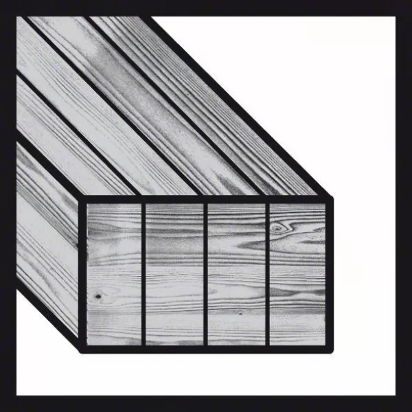 Sada brusných pásů, 3dílná 75 x 533 mm, 120 Bosch