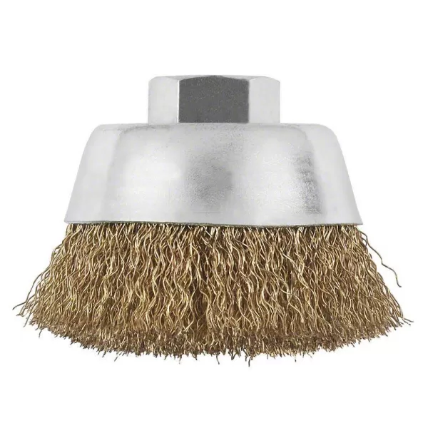 Hrncový kartáč, s vrstvou mosazi 70 mm, 0,3 mm, 12500 U/ min, 14 Bosch 1608614020
