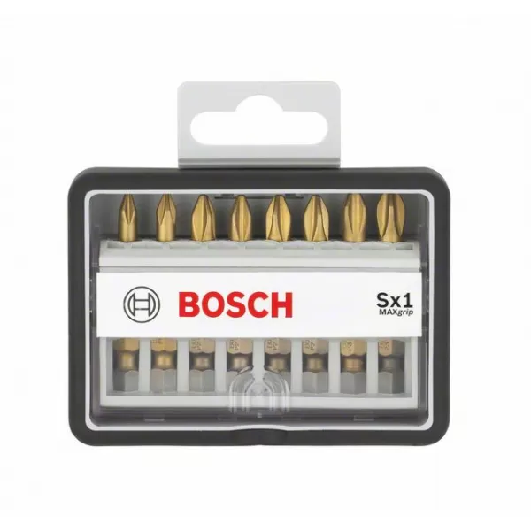 8dílná sada šroubovacích bitů, Robust Line, Sx Max Grip 49 mm Bosch 2607002570