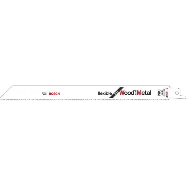 Pilový plátek do pily ocasky S 1122 HF Flexible for Wood and Metal Bosch