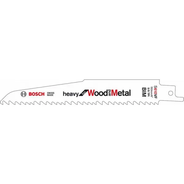 Pilový plátek do pily ocasky S 610 VF Heavy for Wood and Metal Bosch