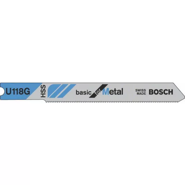 Pilový plátek do kmitací pily U 118 G Basic for Metal Bosch