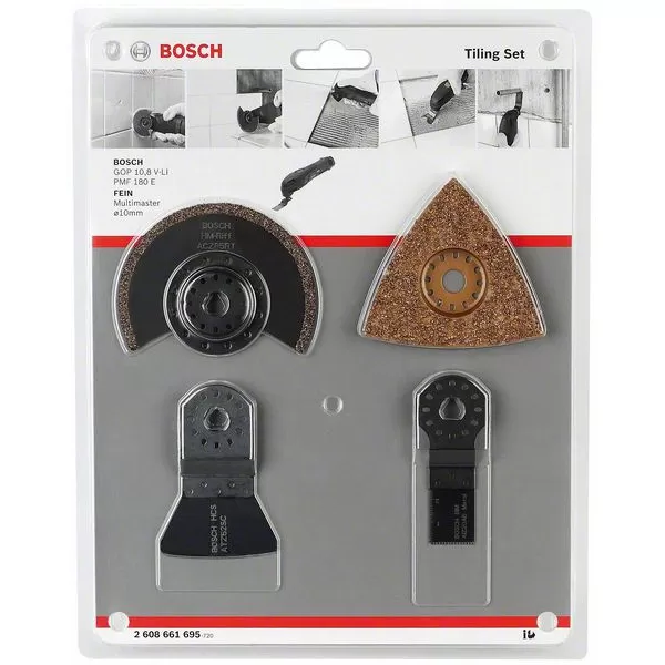 4dílná sada na dlaždice Bosch 2608661695