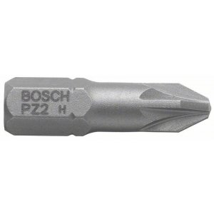 Šroubovací bity zvlášť tvrdé Extra-Hart pro šrouby s křížovou drážkou Pozidriv Bosch 2607001565