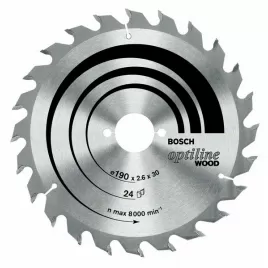 Pilový kotouč Optiline Wood 160 x 20/16 x 2,6 mm, 48 Bosch 2608640732