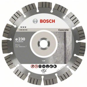 Diamantový dělicí kotouč Best for Concrete 125 x 22,23 x 2,2 x 12 mm Bosch 2608602652