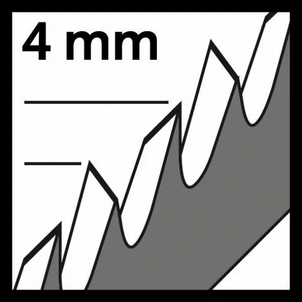 Pilový plátek do kmitací pily T 344 D Speed for Wood Bosch