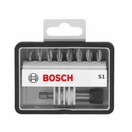 8+1dílná sada šroubovacích bitů Robust Line, S Extra-Hart 25 mm Bosch 2607002560