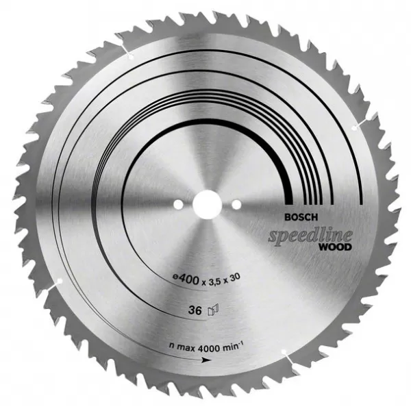 Pilový kotouč Speedline Wood 400 x 30 x 3,5 mm, 36 Bosch 2608640684