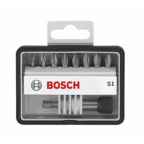 8+1dílná sada šroubovacích bitů Robust Line, S Extra-Hart 25 mm Bosch 2607002560