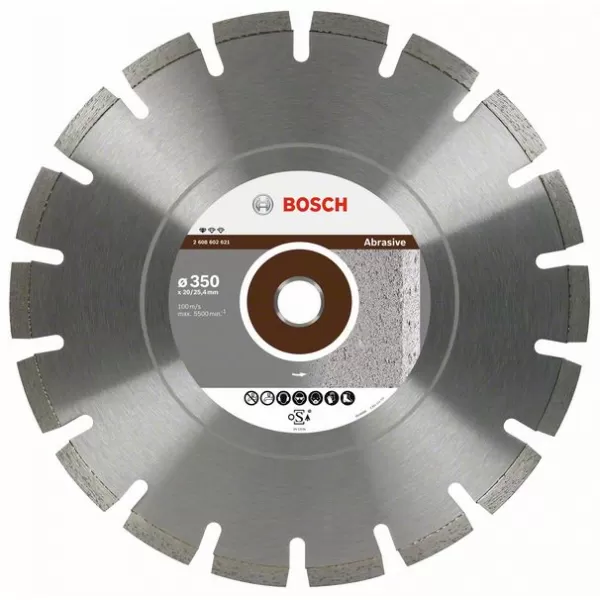 Diamantový dělicí kotouč Standard for Abrasive 400 x 20/25,4 x 3,2 x 10 mm Bosch 2608602622