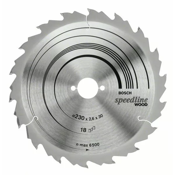 Pilový kotouč Speedline Wood 150 x 20 x 2,2 mm, 18 Bosch 2608640781