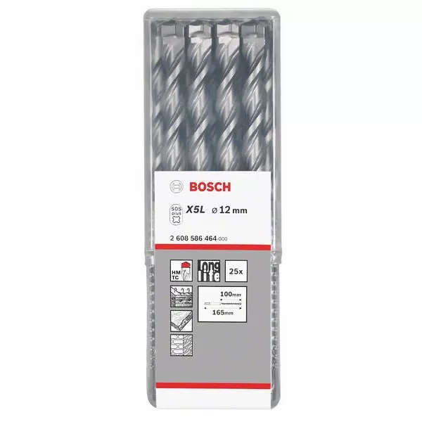 Vrták do kladiv SDS-plus-7 12 x 150 x 215 mm Bosch 2608586465