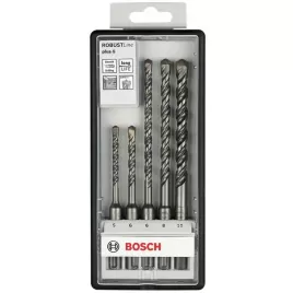 5dílná sada vrtáků do kladiv Robust Line SDS-plus-5 6,6,8,8,10 x 165mm Bosch 2607019928