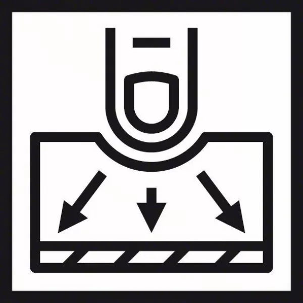 Podložka na broušení tvarů Best for Contour, 97 x 120 x 12 mm, velmi jemná Bosch 2608901173