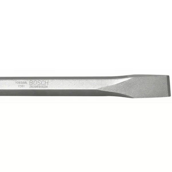 Plochý sekáč s šestihranným upínáním s odsazeným nákružkem 400 x 22 mm Bosch 1618630003