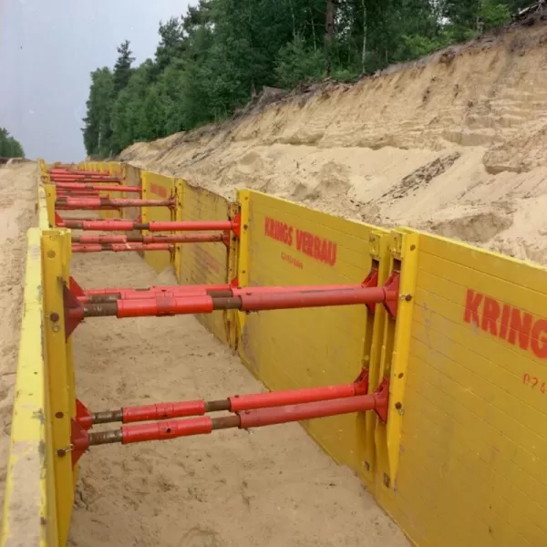 Lehký pažící box - základna KRINGS 3,0 x 2,4 KS 60