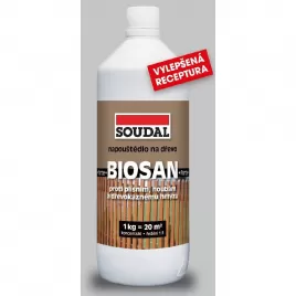 Napouštědlo na dřevo BIOSAN FORTE zelený 1kg Soudal 1747210