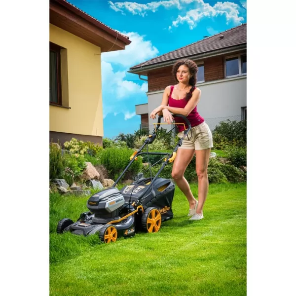 Aku sekačka s pojezdem 4v1 40V, bez aku Riwall PRO RALM 4640SPi