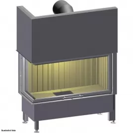 Krbová vložka výška dvířek LINEAR 522mm horní zdvih SPARTHERM VARIA 2L-100h-4S