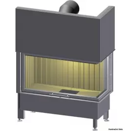 Krbová vložka výška dvířek LINEAR 522mm horní zdvih SPARTHERM VARIA 2R-100h-4S