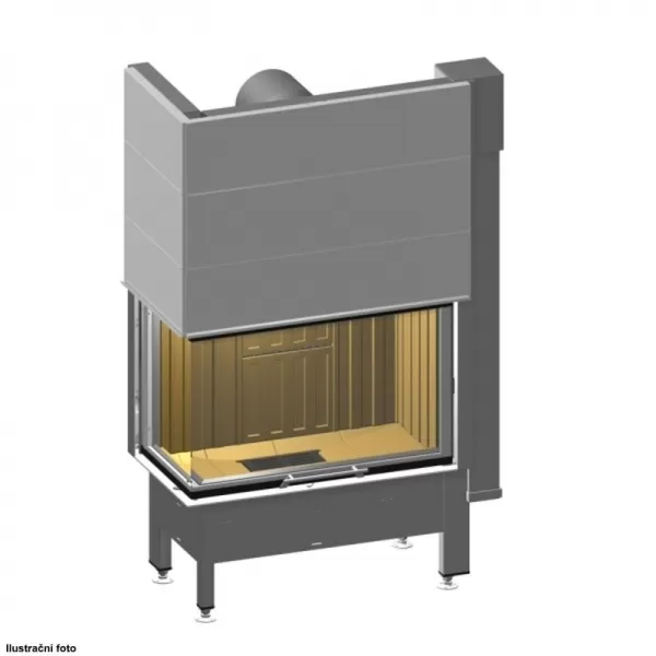 Krbová vložka výška dvířek LINEAR 512mm horní zdvih SPARTHERM VARIA 2L-80h-4S