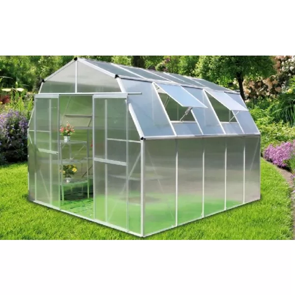 Skleník z polykarbonátu KOMFORT TITAN 9900 STRONG + základna zdarma