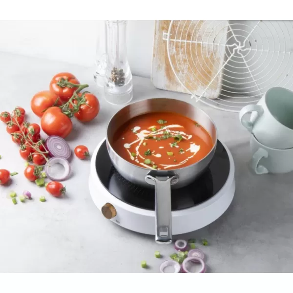 Indukční jednoplotýnkový vařič kulatý DOMO DO30112IP