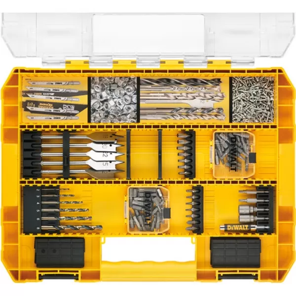 80-dílná sada vrtáků a šroubovacích bitů v pouzdře ToughCase+ DeWALT DT70767
