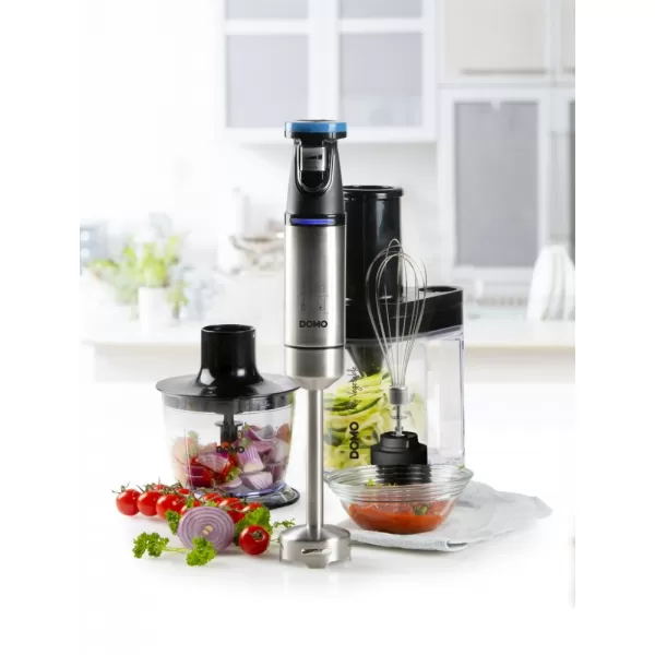 Tyčový mixér se sekáčkem a spiralizérem 4v1 DOMO DO9254M