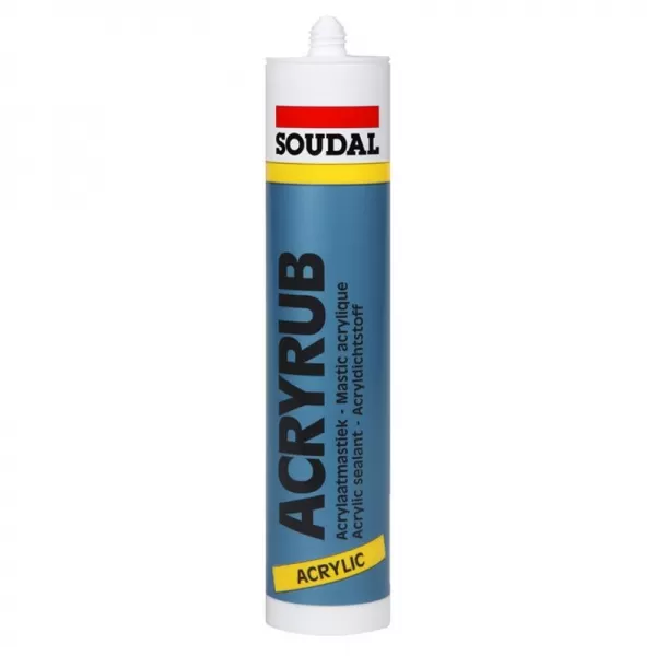 Akrylový tmel 310ml Soudal ACRYRUB