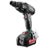 Aku bezuhlíkový rázový utahovák 2x5,2Ah Metabo SSW 18 LTX 400 BL