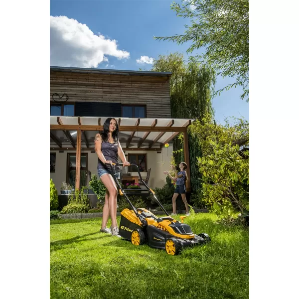 Aku sekačka 20V 2x4,0 Ah Riwall PRO RALM 3820 set AM18E2001003B