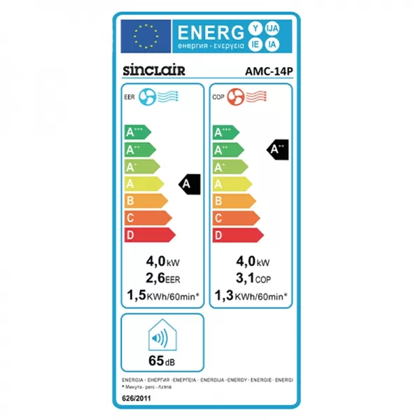 Mobilní klimatizace SINCLAIR AMC-14P