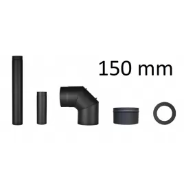 Sada kouřovodů 150mm, HOMELUX SET 150-01