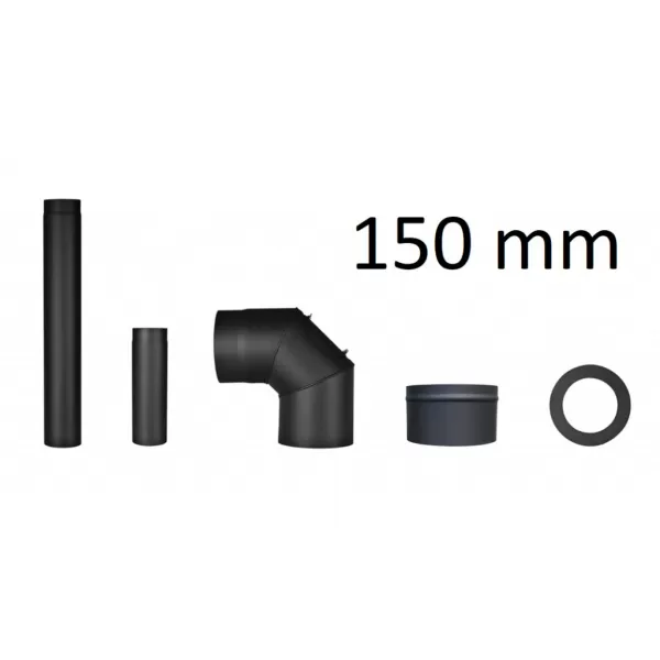 Sada kouřovodů 150mm, HOMELUX SET 150-01