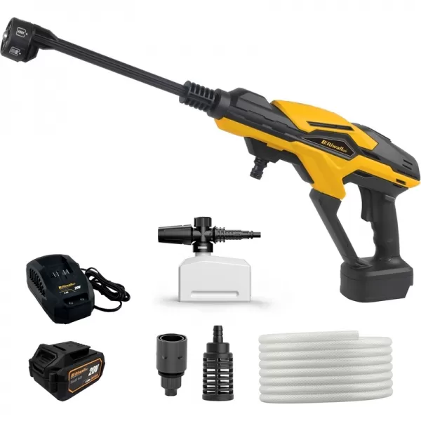 Aku tlaková myčka 20V 1x4,0Ah Riwall RAPW 3520i SET