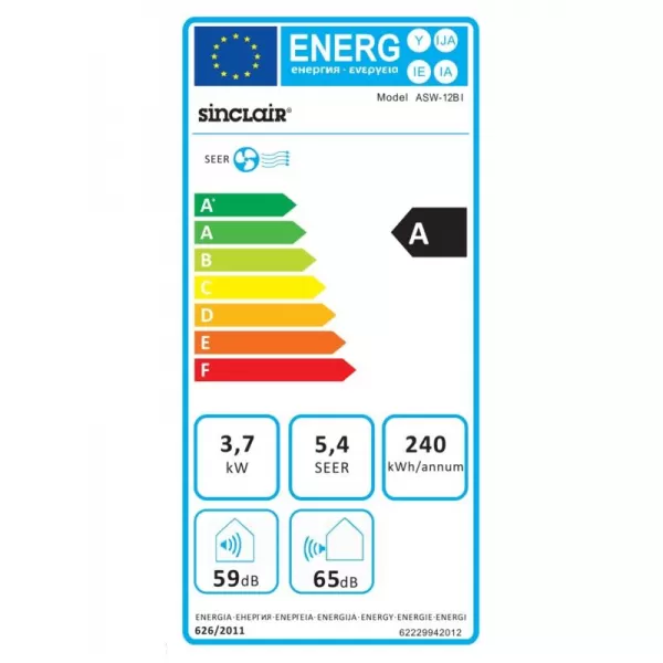 Okenní klimatizace SINCLAIR ASW-12BI