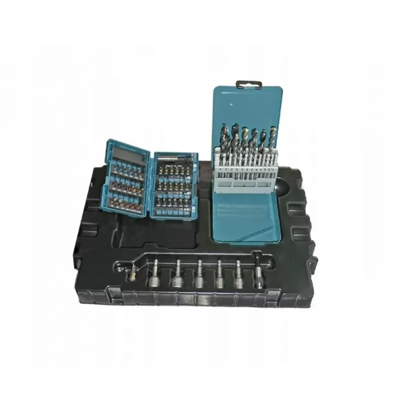 Sada 62 ks vrtáků a bitů v Makpacu Makita B-53908