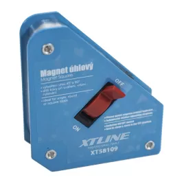 Magnet úhlový s vypínačem 34 kg / 130x152x28 mm XTline XT58113