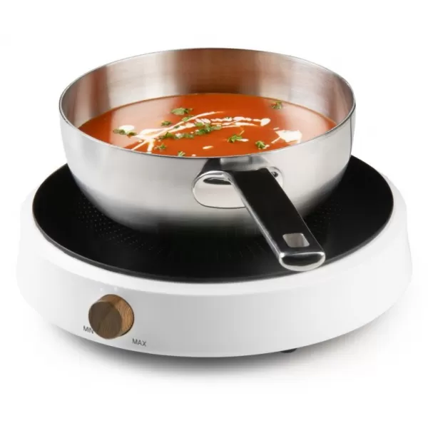 Indukční jednoplotýnkový vařič kulatý DOMO DO30112IP