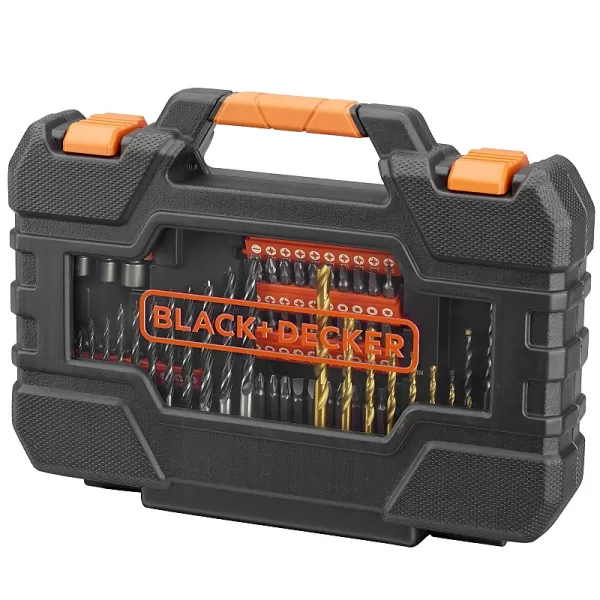Sada vrtáků, bitů a nástrčných klíčů 104ks Black&Decker A7230